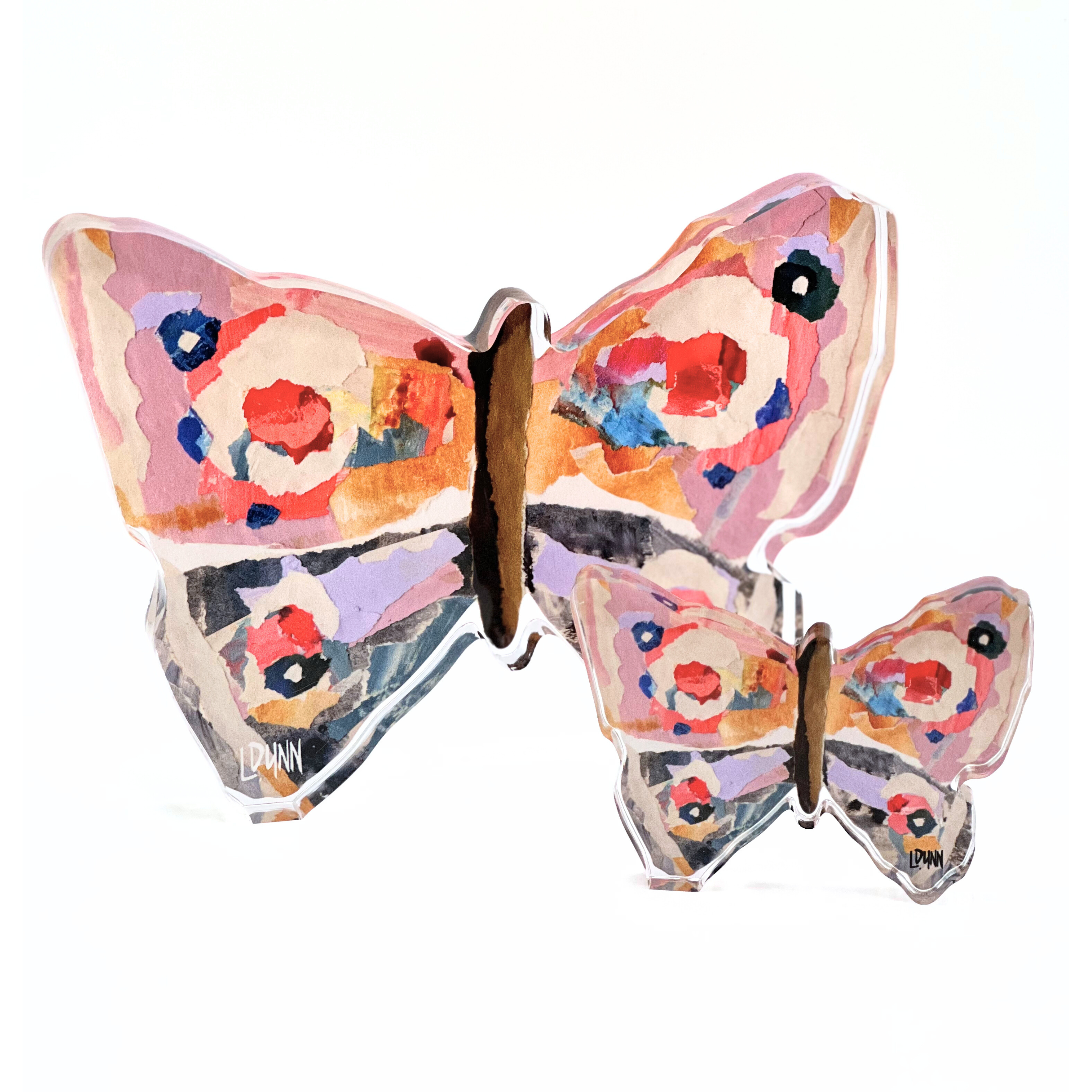 Lavender Haze Acrylic Butterfly -  Large - Gabrielle's Biloxi