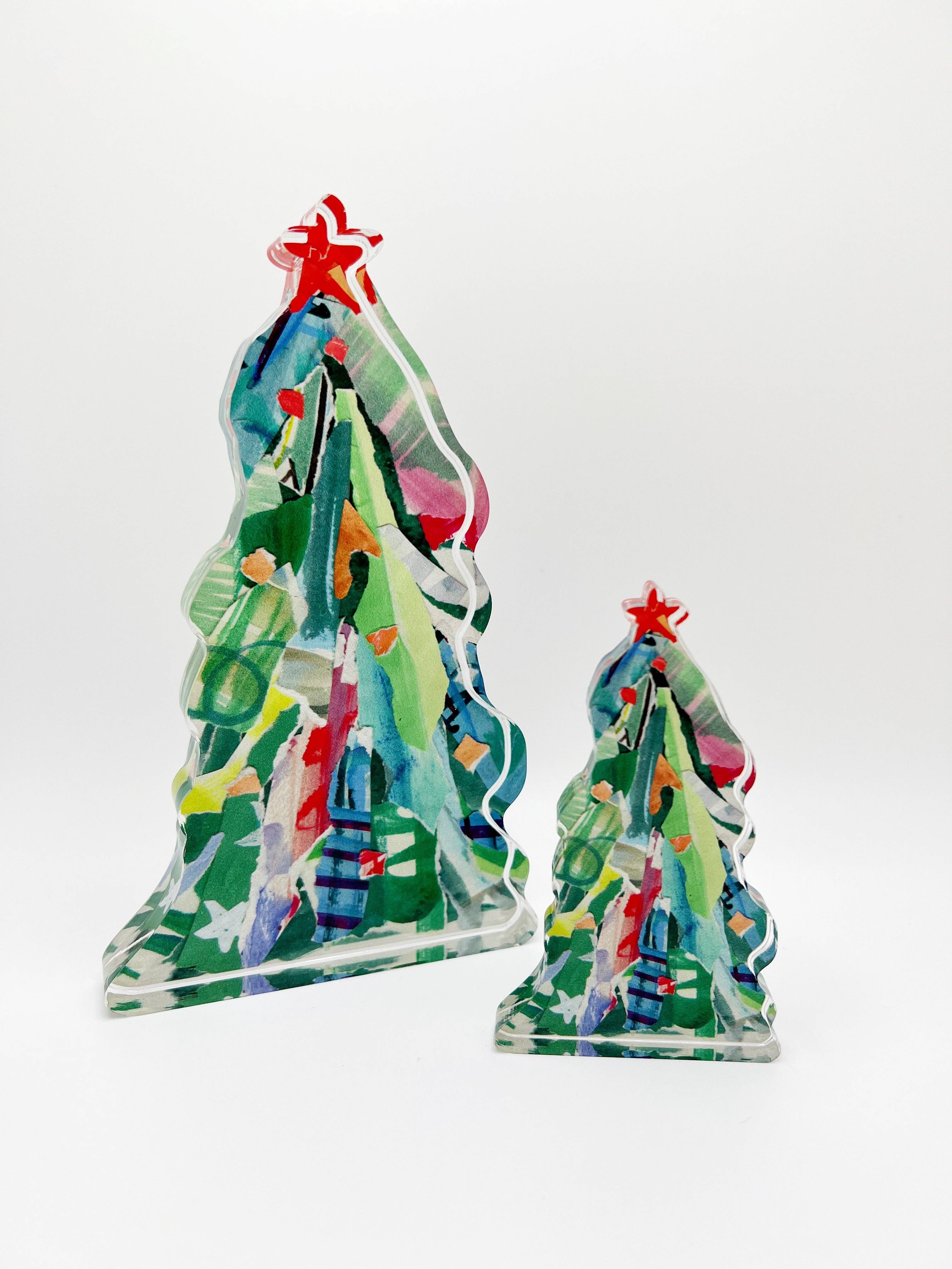 Acrylic Festive Tree - Large - Gabrielle's Biloxi