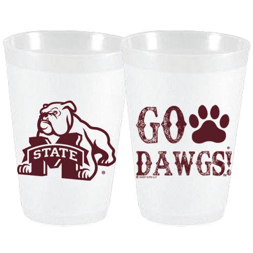 MSU Go Dawgs Frosted Flex Cups - Gabrielle's Biloxi