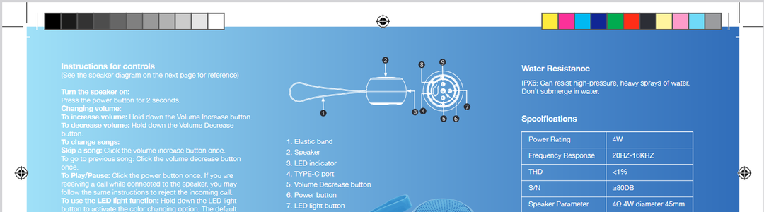 U Hydro Waterproof Speaker - Gabrielle's Biloxi