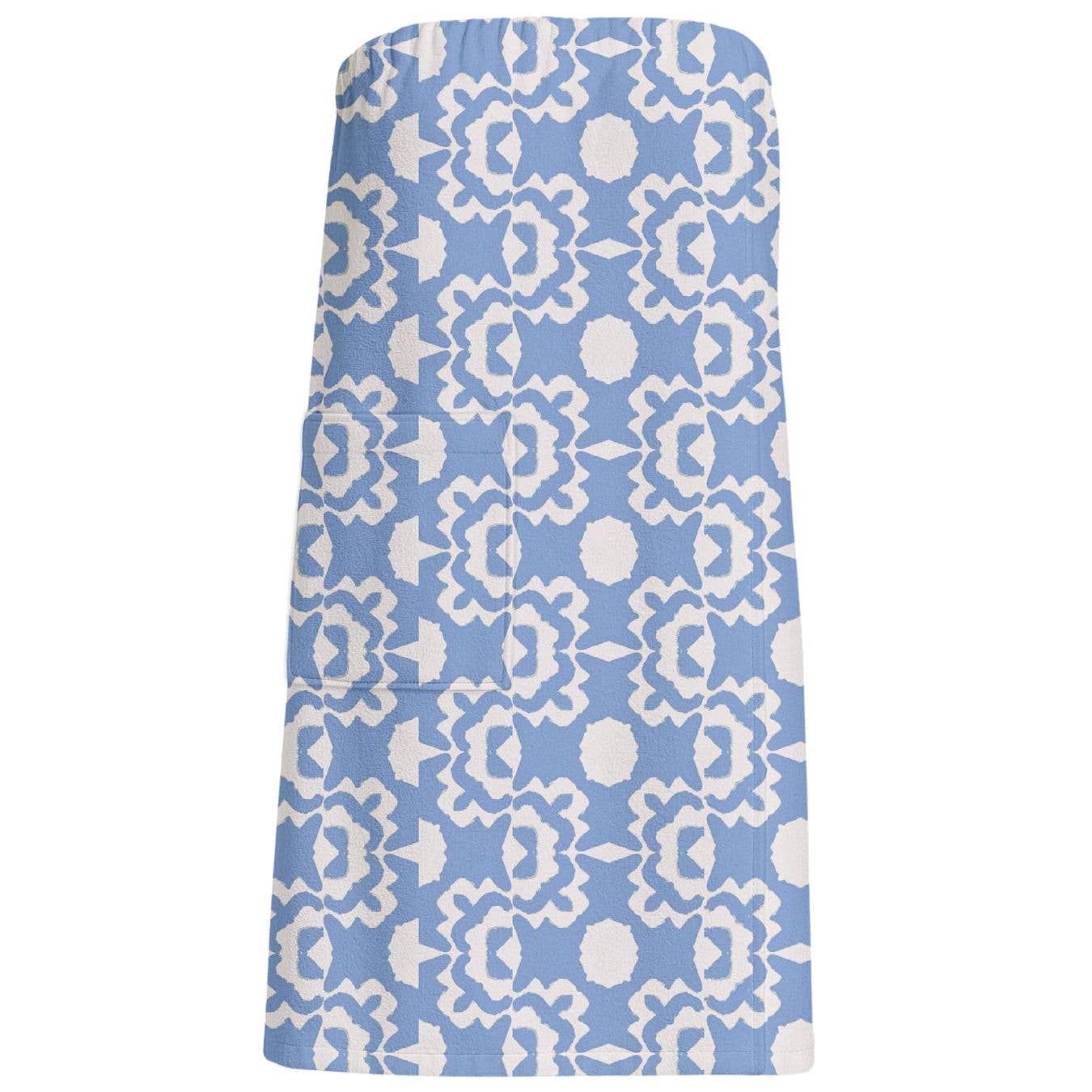 Laura Park Chambray Bath Wrap - Aspen