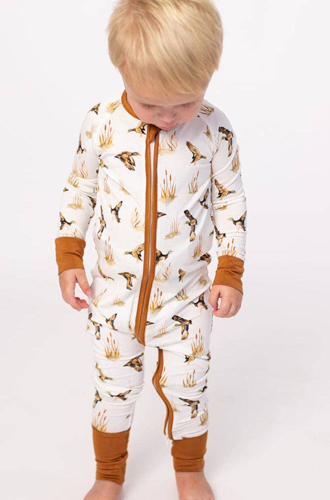 Ducks Double Zipper Bamboo Sleeper - Gabrielle's Biloxi