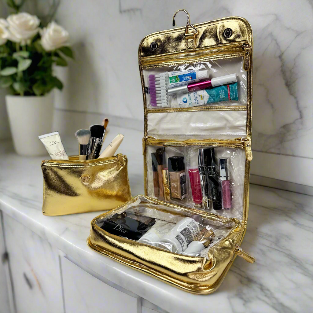 PurseN Classic Toiletry Case - 24 Karat