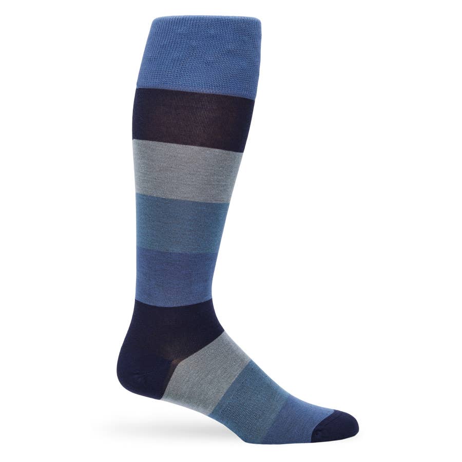 DeadSoxy Irving - Luxury Blue Dress Socks - Gabrielle's Biloxi