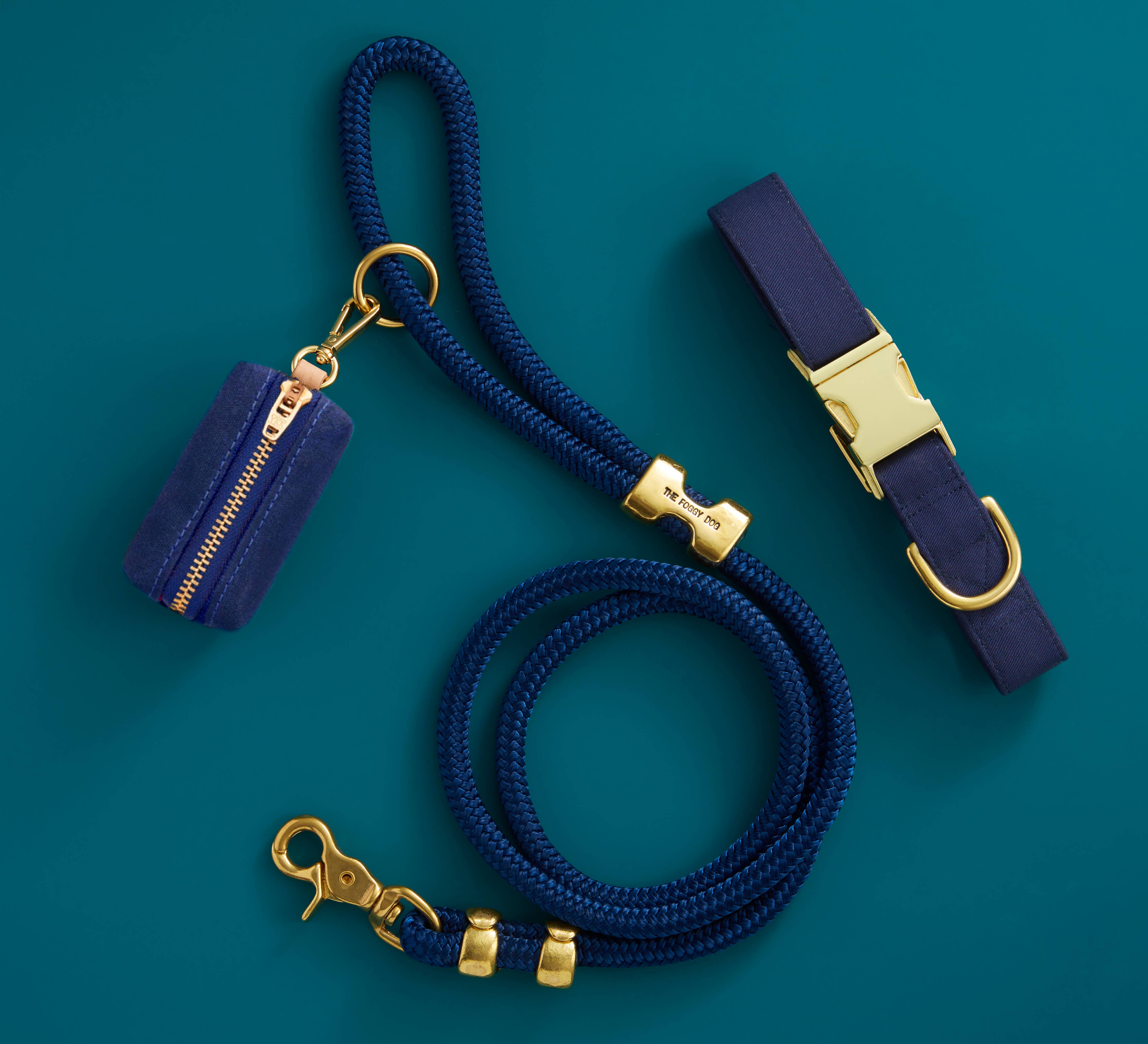 Ocean Waxed Canvas Poop Bag Dispenser - Gabrielle's Biloxi