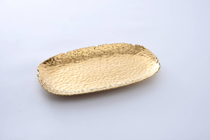 Pampa Bay Medium Serving Platter - Gold - Gabrielle's Biloxi