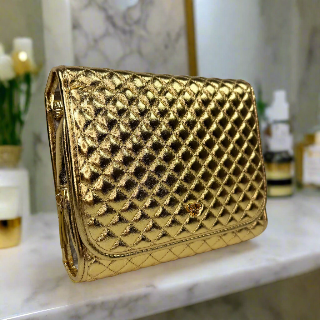 PurseN Classic Toiletry Case - 24 Karat