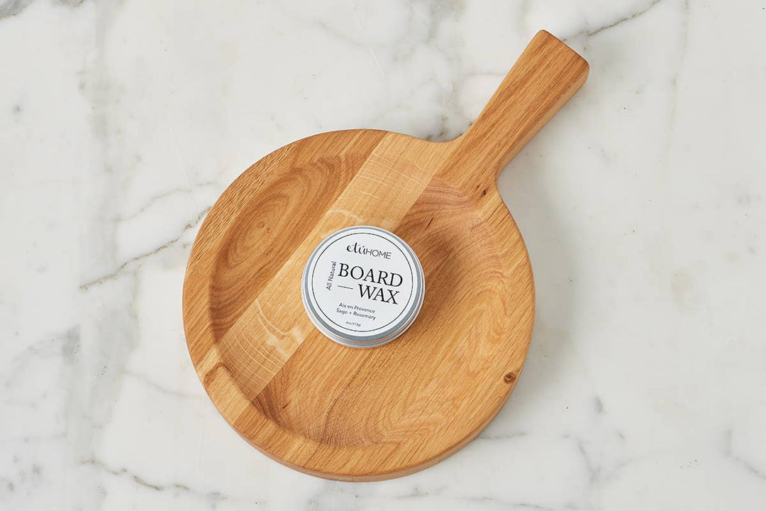 All-Natural Wood Board Wax with Cloth Pad, Rosemary and Sage - Gabrielle's Biloxi