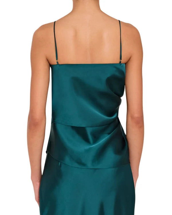 Amanda Uprichard Maci Top - Malachite