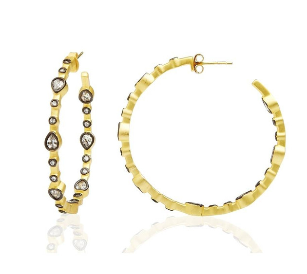 Freida Rothman Teardrop Hoop Earrings - Gabrielle's Biloxi