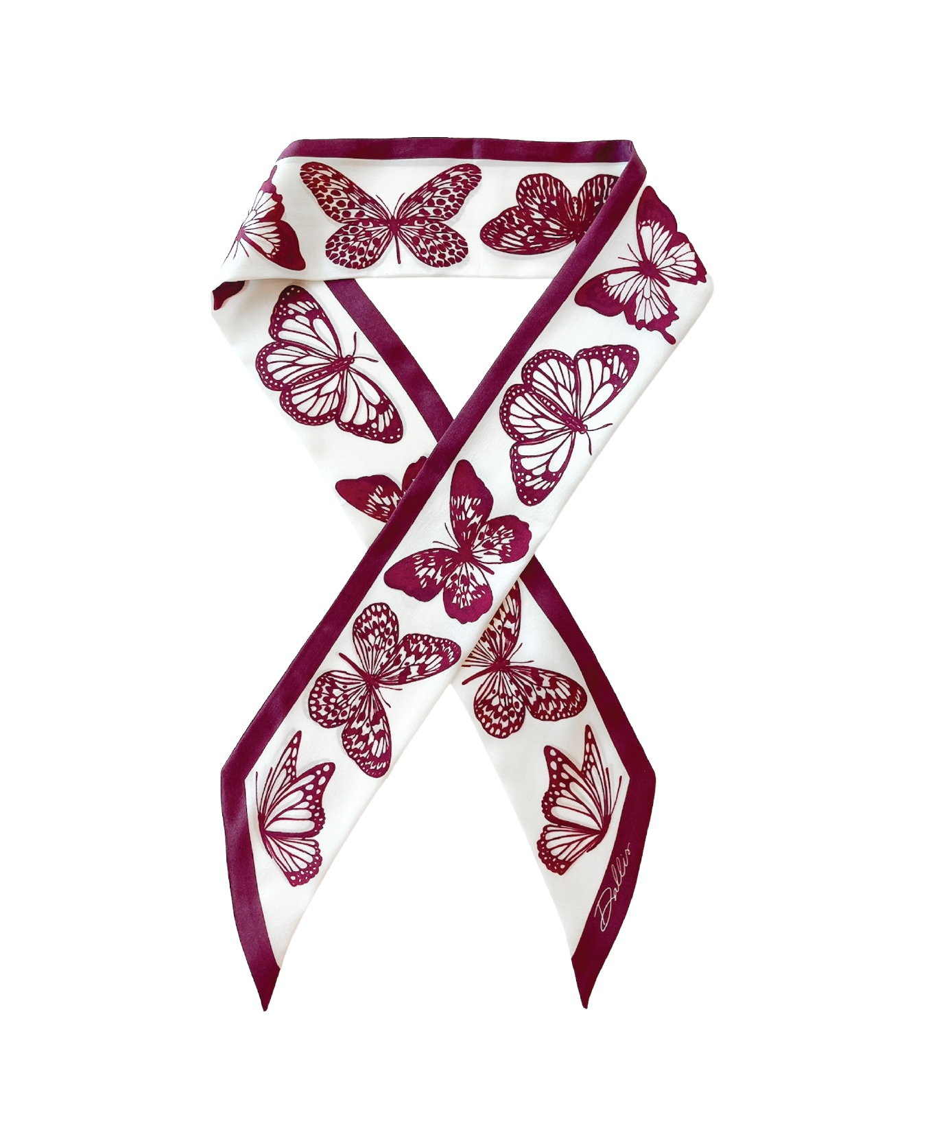 The Mariposa Twilly in Burgundy