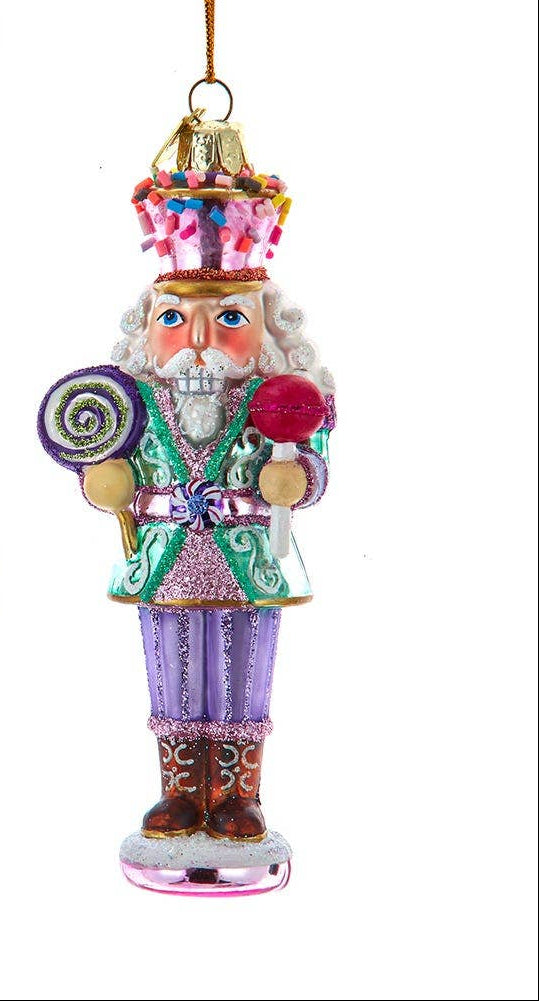 Nutcracker with Cookie/Lollipop Ornament - Gabrielle's Biloxi
