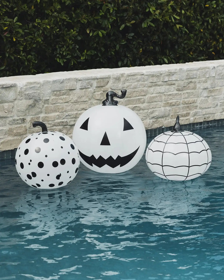 Black and White Halloween Pumpkins - Gabrielle's Biloxi