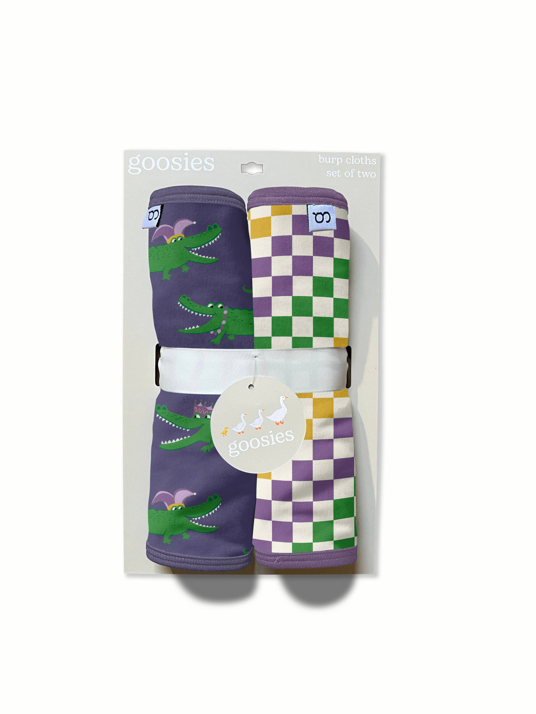 Gator Krewe- Burp Cloth Set - Gabrielle's Biloxi