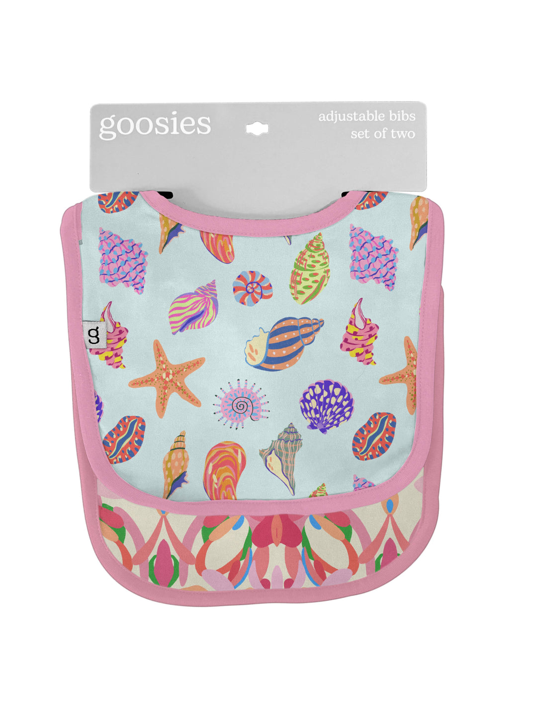 Beach Seashells Bib Set - Gabrielle's Biloxi