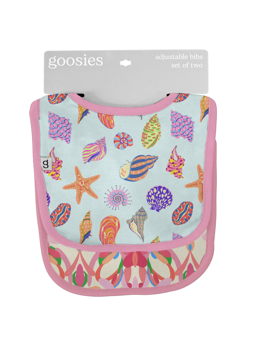 Beach Seashells Bib Set - Gabrielle's Biloxi