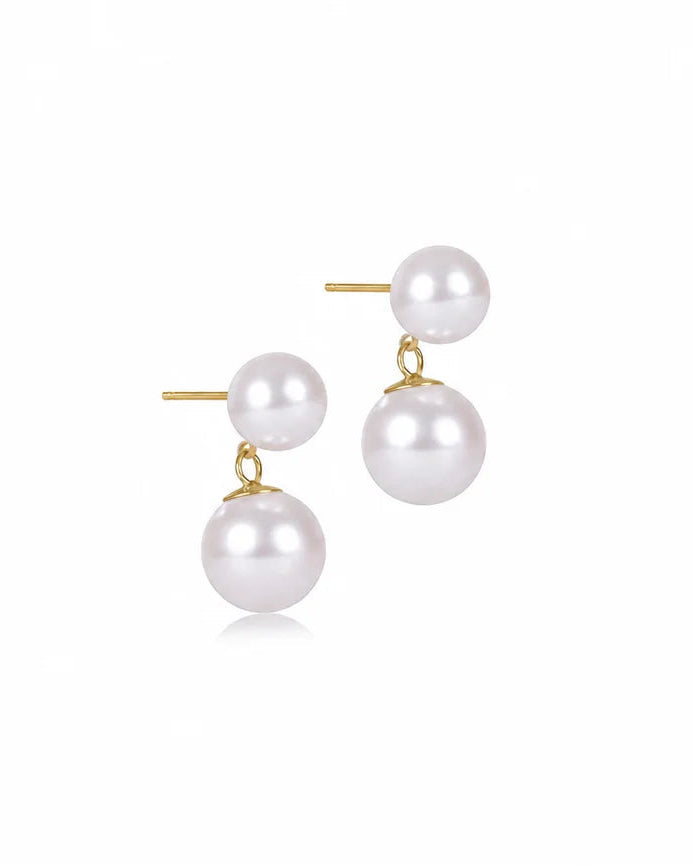 Enewton Classic Pearl 10mm Ball Drop Stud - Pearl
