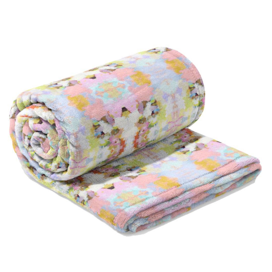 Brooks Avenue Pink Fleece Blanket - Gabrielle's Biloxi