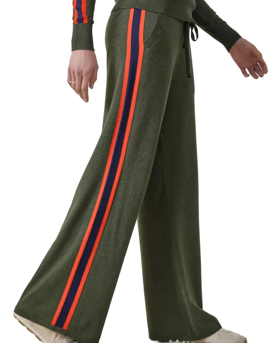Wide Leg Pant - Military