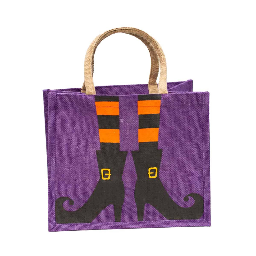 Wicked Witch Gift Tote - Purple/Black/Orange - Gabrielle's Biloxi