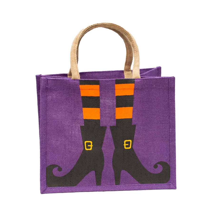 Wicked Witch Gift Tote - Purple/Black/Orange - Gabrielle's Biloxi