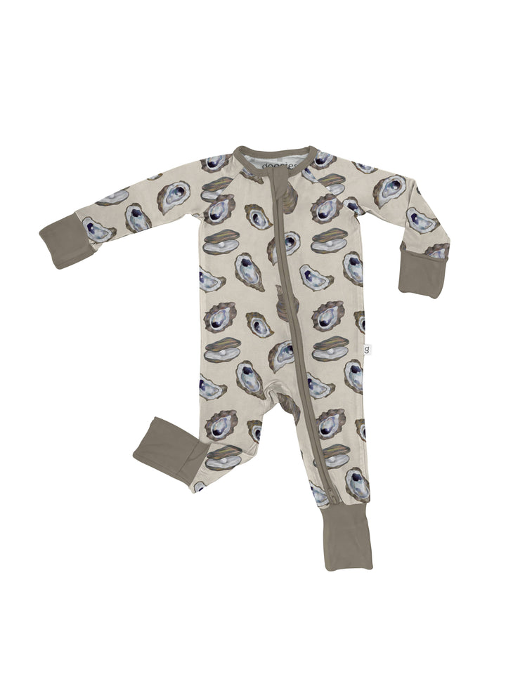 Coastal Oysters - Convertible Zip Pajamas - Gabrielle's Biloxi