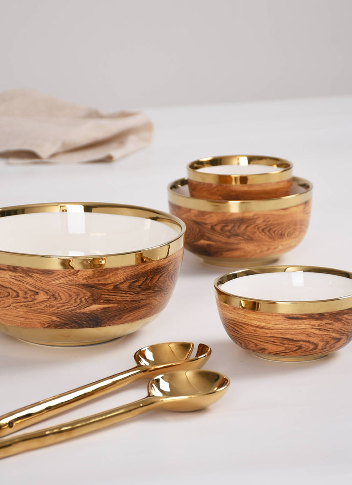 Pampa Bay Salad Servers - Gold - Gabrielle's Biloxi