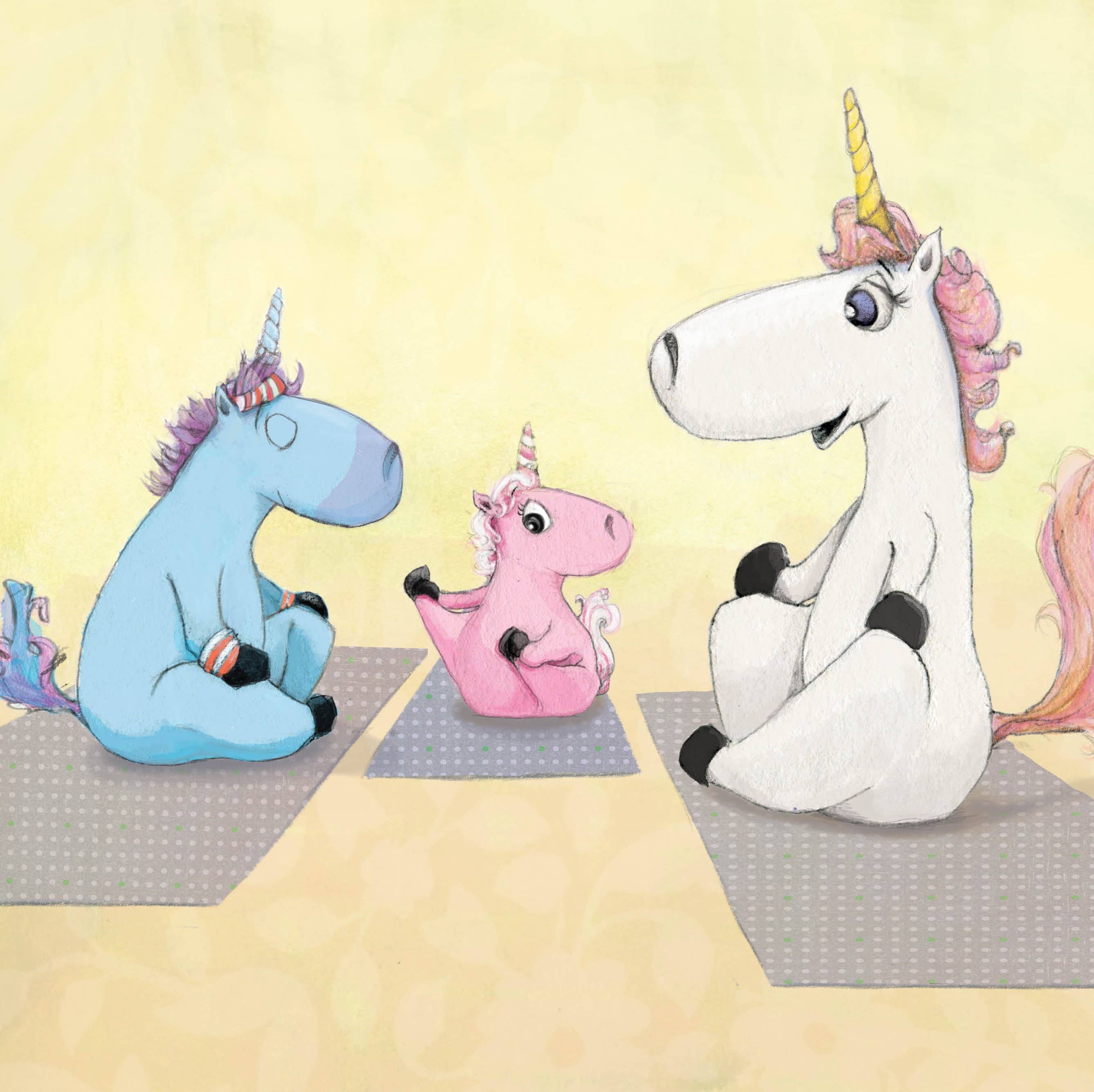 Unicorn Yoga Hardcover Picture Book - Gabrielle's Biloxi