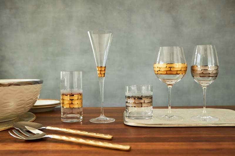 Truro Gold Toasting Flute - Set of 2 - Gabrielle's Biloxi