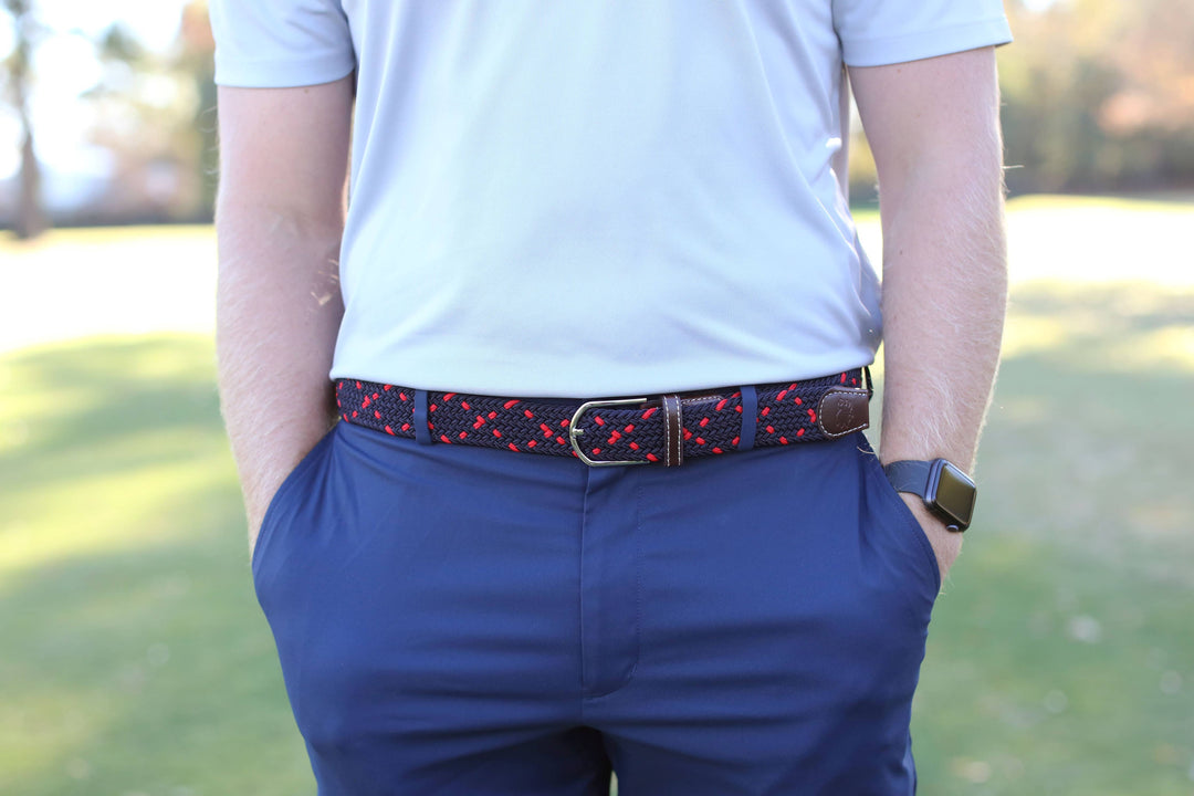 The Harbortown Woven Stretch Belt - Gabrielle's Biloxi