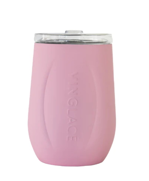 VineGlace Rose Stemless Wine Glass - Gabrielle's Biloxi