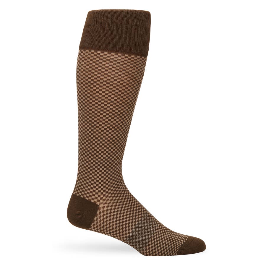 DeadSoxy Axl - Brown Dress Socks - Gabrielle's Biloxi