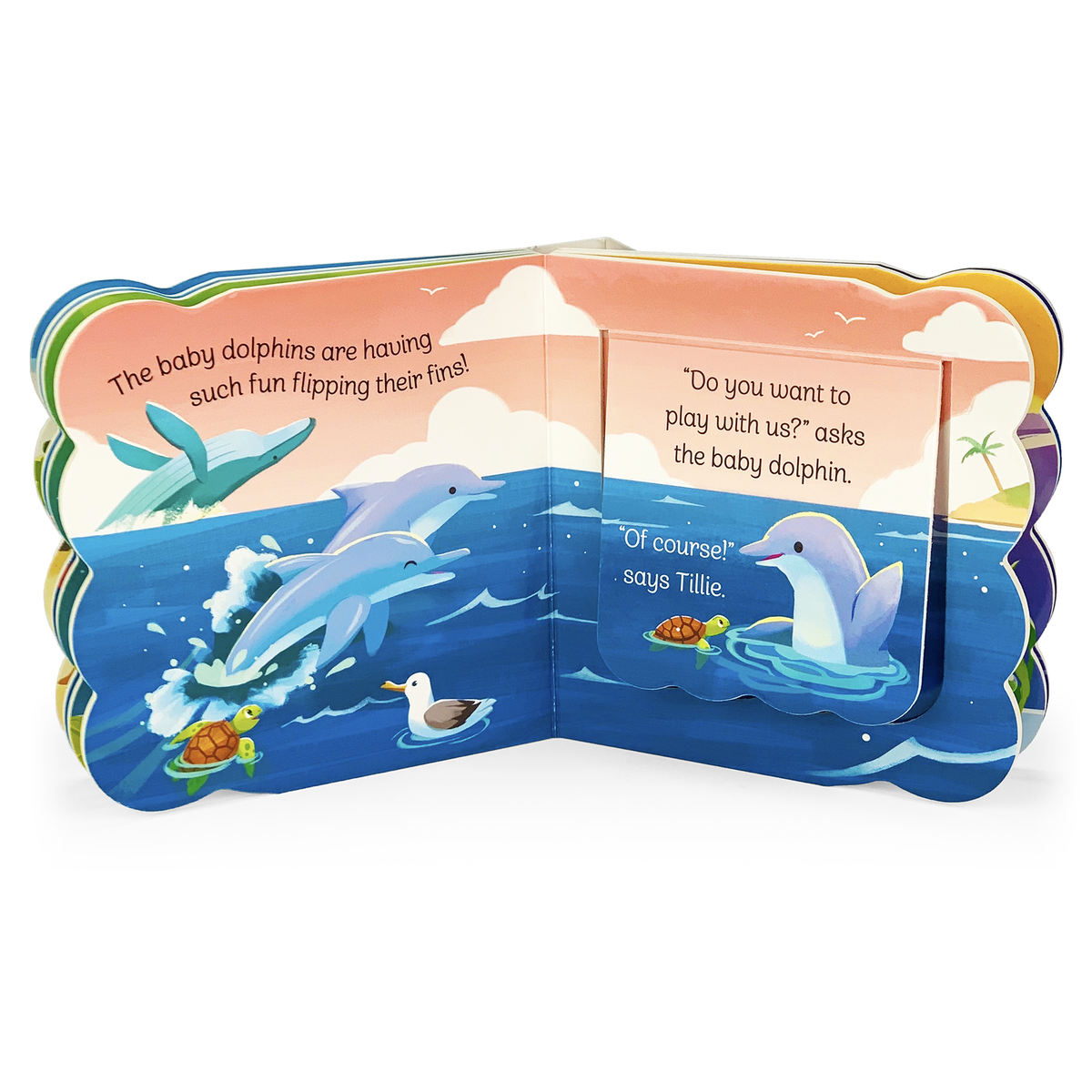 Babies in the Ocean Lift-a-Flap Board Book - Gabrielle's Biloxi