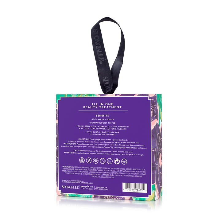 Spongelle Boxed Flower - Violet Leaf - Gabrielle's Biloxi