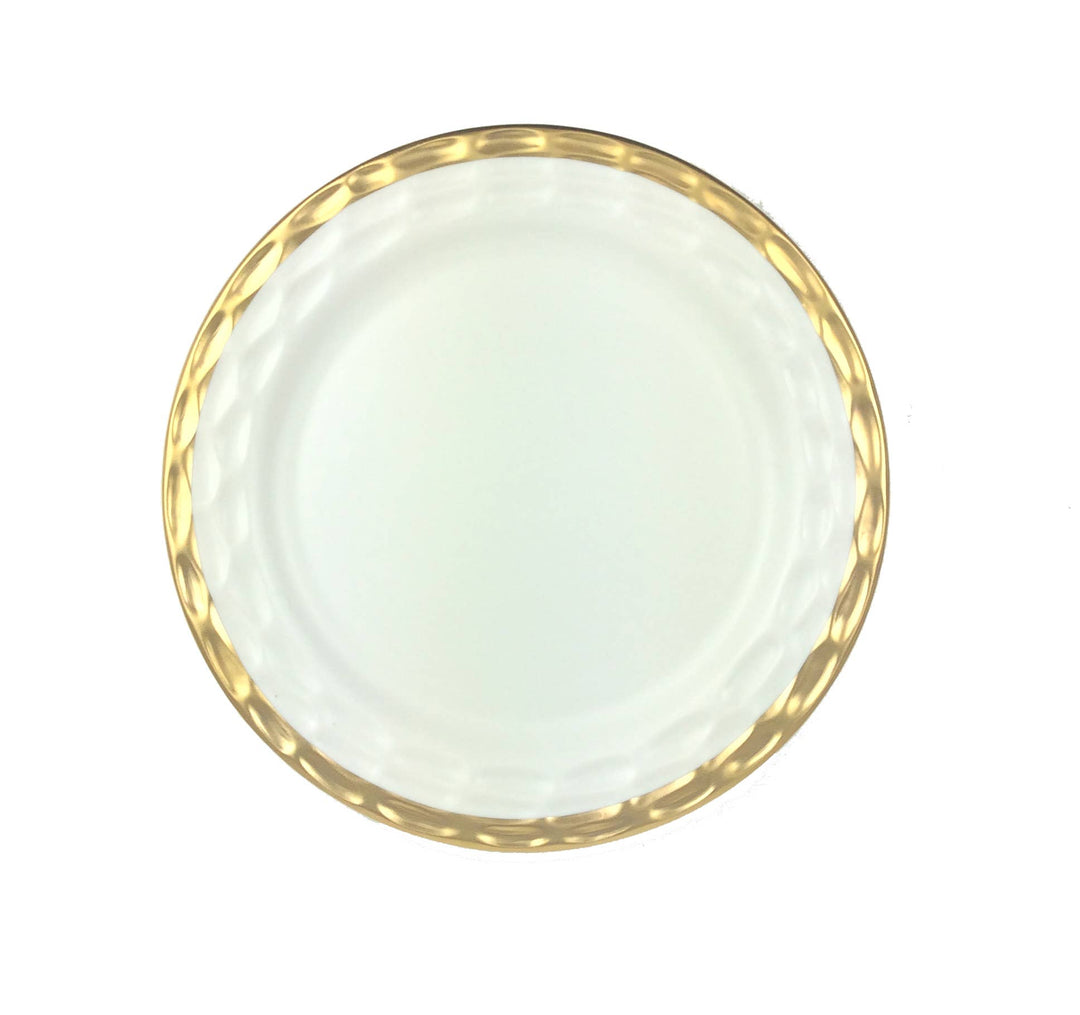 Truro Dinner Plate - Gold - Gabrielle's Biloxi