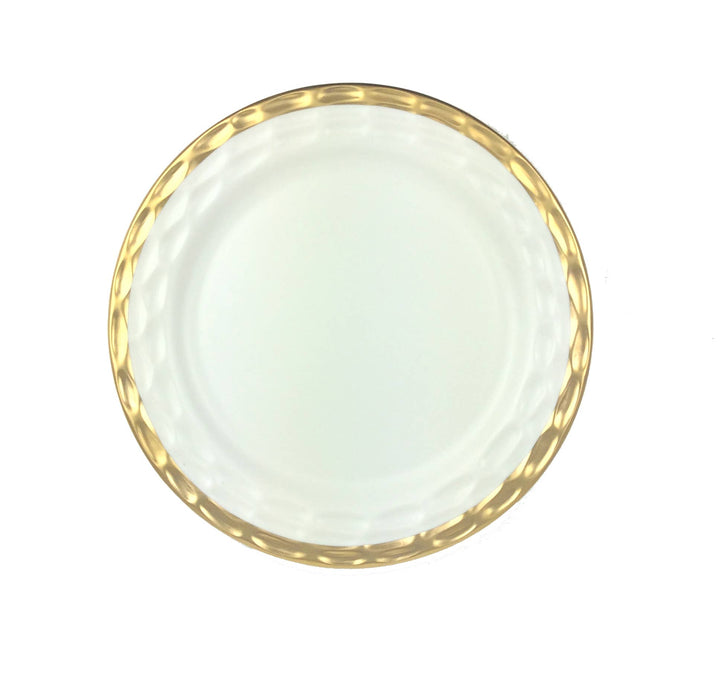Truro Dinner Plate - Gold - Gabrielle's Biloxi