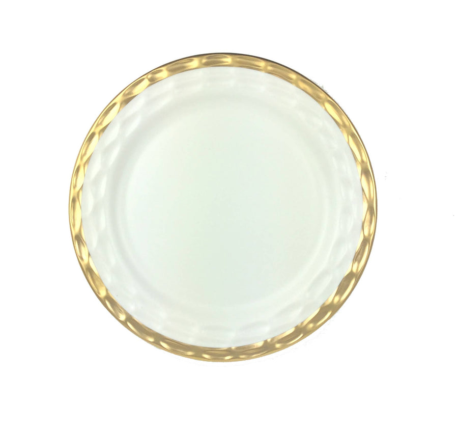 Truro Dinner Plate - Gold - Gabrielle's Biloxi