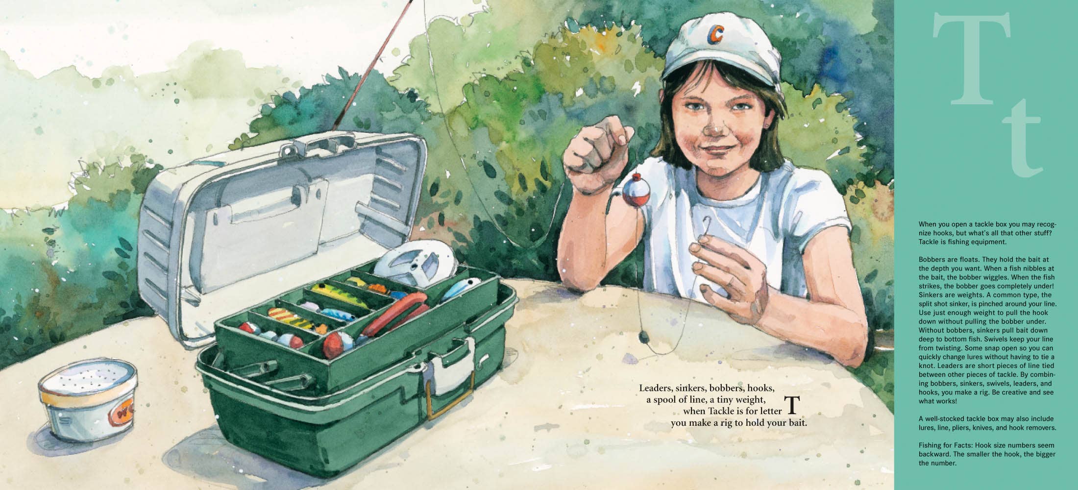 H is for Hook: A Fishing Alphabet picture book - Gabrielle's Biloxi