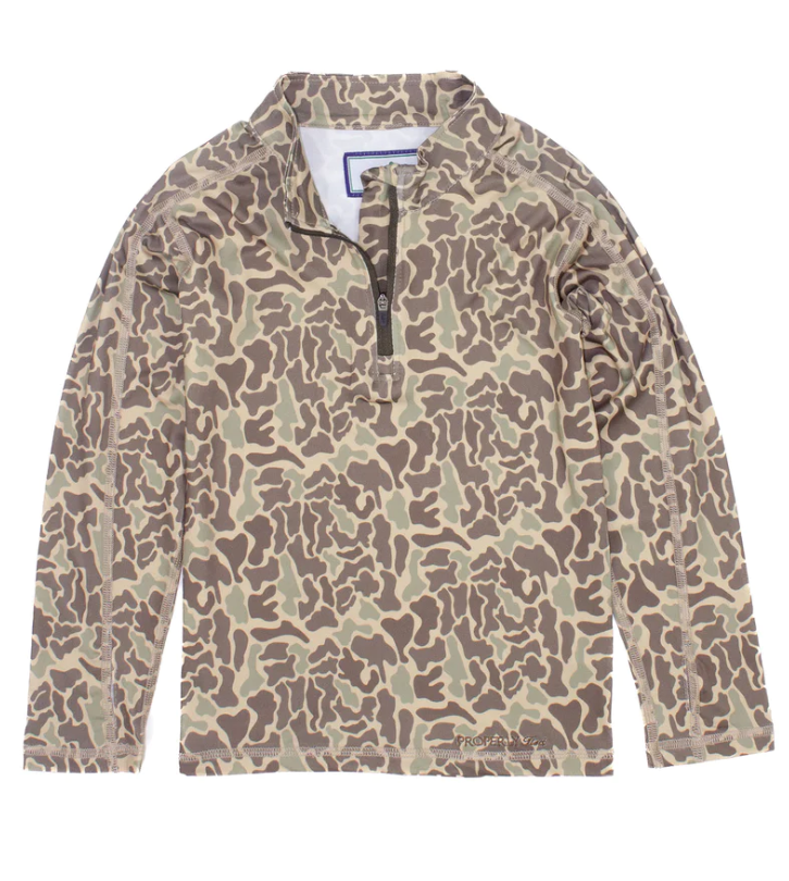 Properly Tied Boys Delta Pullover - Red main image 1