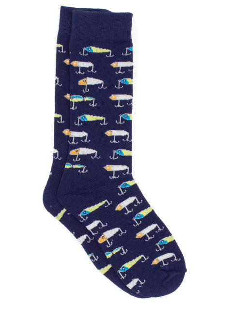 Properly Tied Lucky Duck Socks - Vintage Lures - Gabrielle's Biloxi