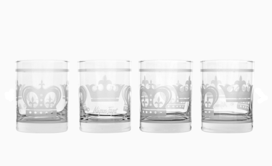 Mignon Faget Crown Glasses - Gabrielle's Biloxi
