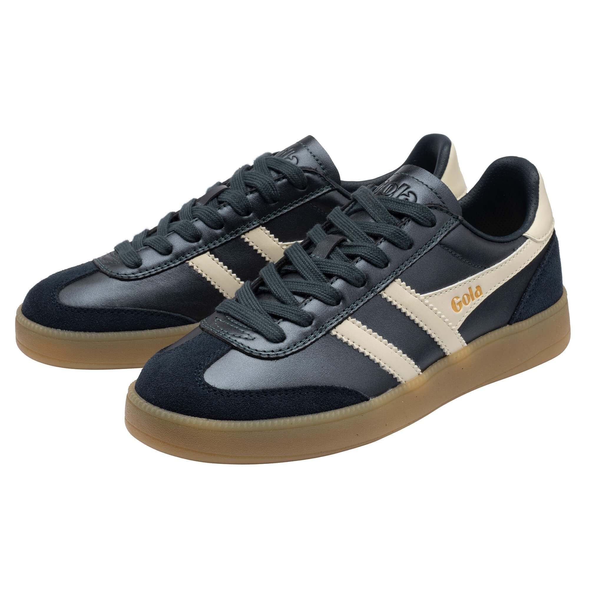Gola Viper Metallic Sneakers - Navy/Off White/Gum