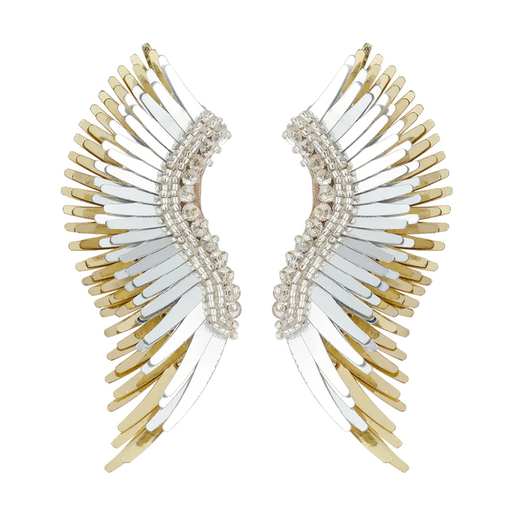 Mignonne Gavigan Midi Madeline Earrings - Silver Gold - Gabrielle's Biloxi
