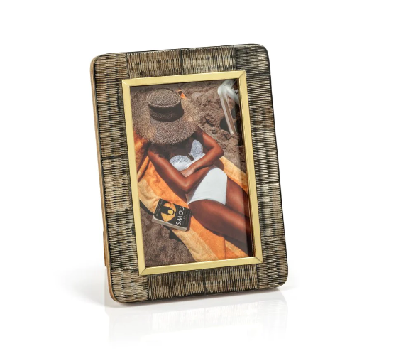 Wood Edge Detailed Photo Frame - 4x6 - Gabrielle's Biloxi
