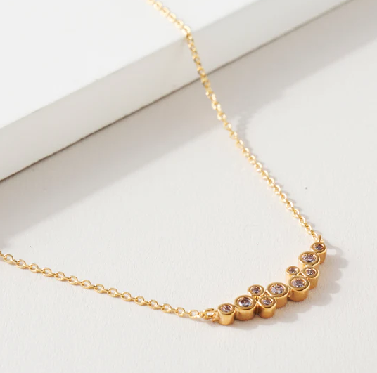 Circle Necklace - Gold - Gabrielle's Biloxi