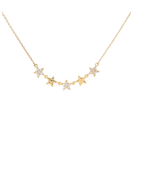 Star Necklace - Gold - Gabrielle's Biloxi