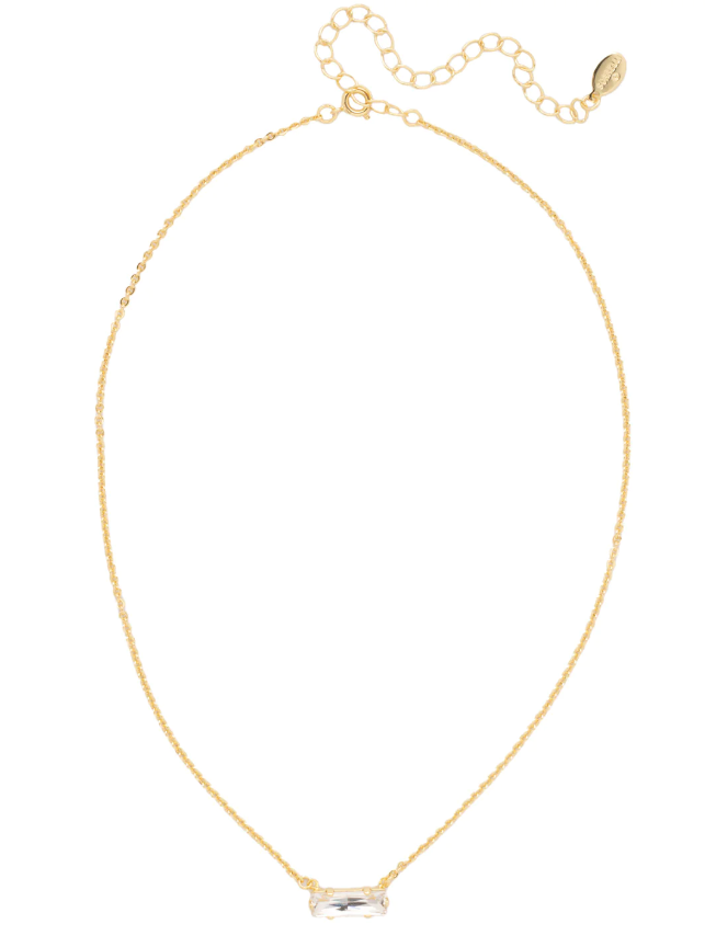 Sorrelli BIndi Pendant Necklace - Gold Crystal - Gabrielle's Biloxi