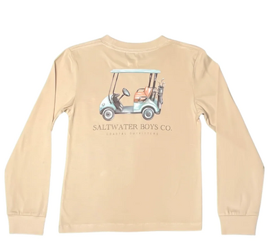 Saltwater Boys Golf Cart L/S Graphic Tee - Gabrielle's Biloxi