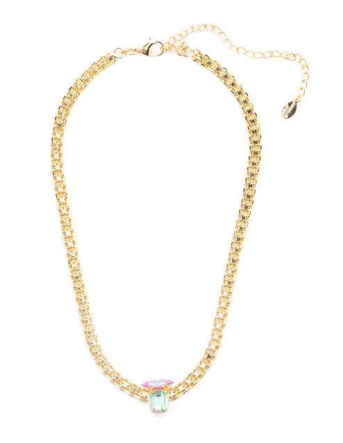 Sorrelli Graycen Tennis Necklace - Spring Rain - Gabrielle's Biloxi