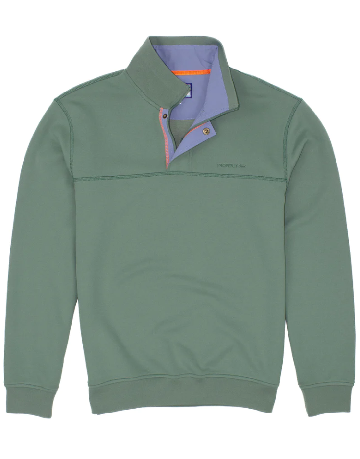 Properly Tied Kennedy Pullover - Olive - Gabrielle's Biloxi